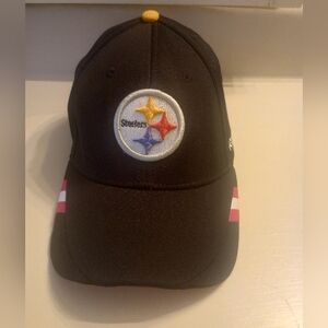Reebok NFL On Field Pittsburgh Steelers Breast Cancer Awareness Flex Fit Hat